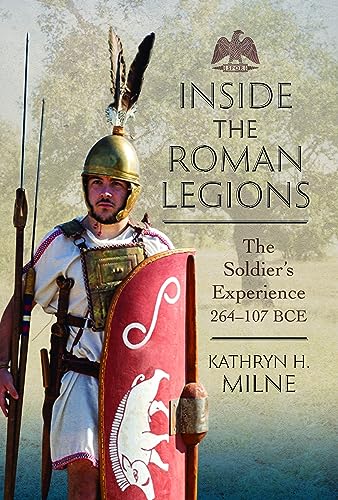 Book cover depicting a Roman legionary with shield and spears.