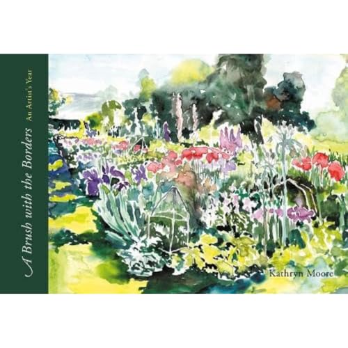 Book cover: watercolor painting of a vibrant, overgrown garden scene.