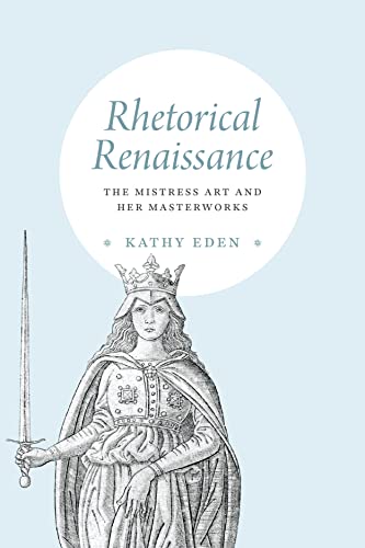 Book cover with title, author, and illustration of a crowned woman with a sword.