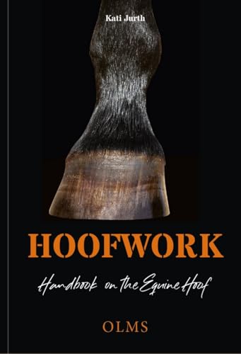 Book cover featuring a close-up of a horse’s hoof and the title “Hoofwork”.