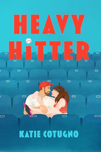 Book cover: “Heavy Hitter” depicts a couple in a baseball stadium.