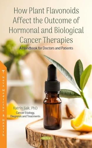 Book cover with amber liquid dropper, leaves, and citrus fruit.