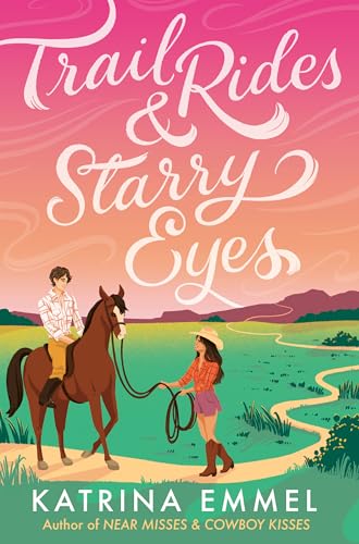 Book cover: man on horseback, woman leading horse on a country road.