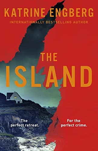 Book cover for "The Island" featuring a coastal landscape and house.