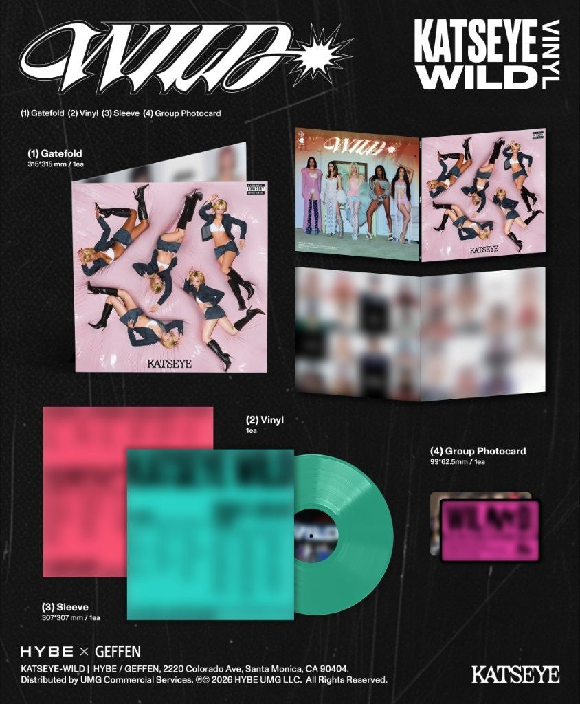 KATSEYE - WILD (Precious Jade) [VINYL]