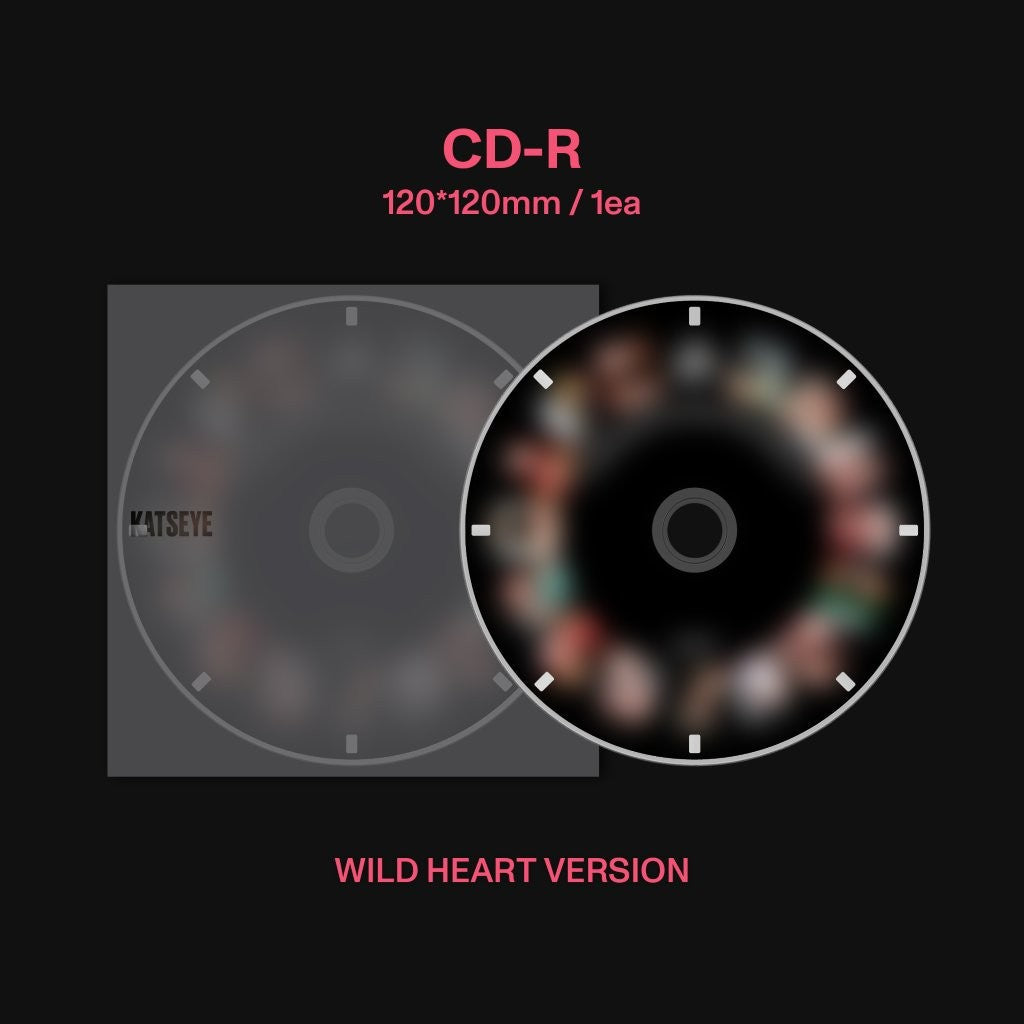 KATSEYE - WILD (Wild Heart Vers.) [CD]