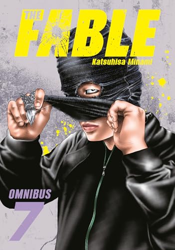 Cover of "The Fable Omnibus 7" featuring a masked figure holding a butterfly.