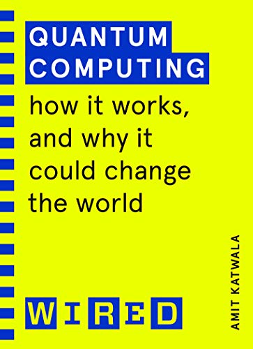 Yellow book cover with blue "Quantum Computing" title and "WIRED" logo.