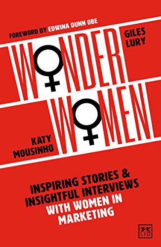 Red book cover with white text reading "Wonder Women" and female symbols.