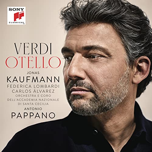 CD cover featuring Jonas Kaufmann, a portrait of a man with dark hair.