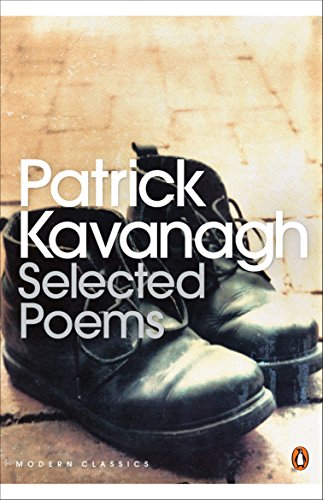 Book cover: “Selected Poems” by Patrick Kavanagh, with worn boots.