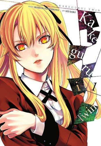 Manga cover featuring a blonde girl with red eyes wearing a red school uniform.
