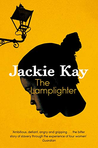 Book cover: silhouette of a woman’s face with a lamplight above.