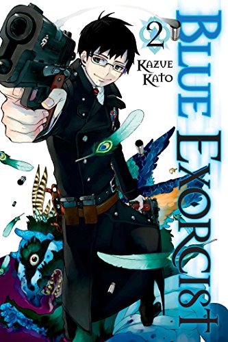 Manga cover featuring a young man in a black coat holding a handgun.
