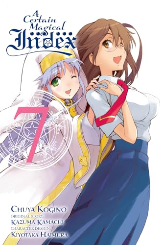 Cover of “A Certain Magical Index” volume 7 with two anime characters.