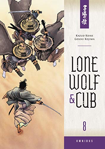 Lone Wolf and Cub Omnibus Volume 8 cover with samurai and child.