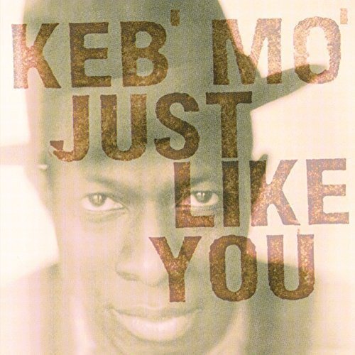 "Vinyl record cover featuring a close-up of Keb' Mo's face with title text overlay."