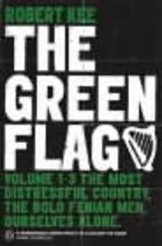 Book cover for The Green Flag by Robert Kee featuring white text on black.