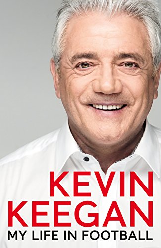 Book cover featuring a portrait of Kevin Keegan and title text.