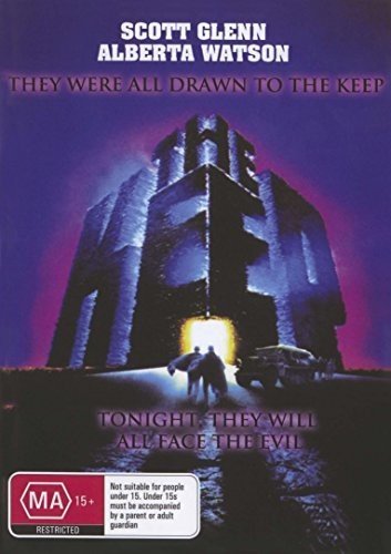 DVD cover for "Keep" featuring a dark, imposing castle and two figures.