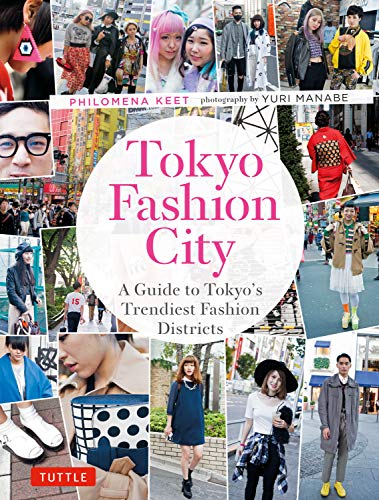 Book cover featuring colorful street fashion photography from Tokyo, Japan.