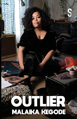 Book cover: woman with curly hair seated in a living room.