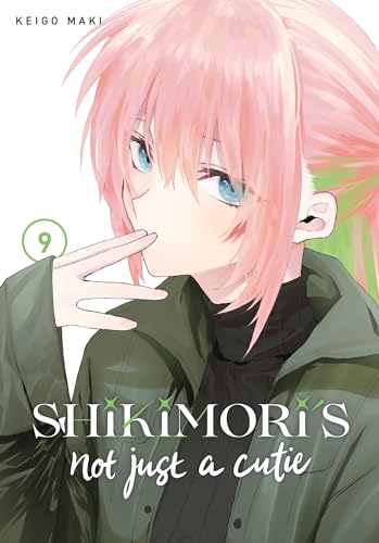 Manga volume 9 cover with a pink-haired anime girl in a jacket.