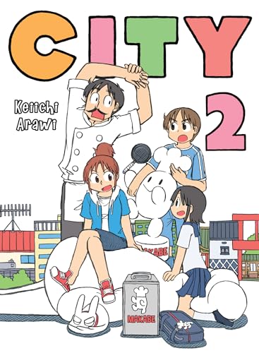 City 2" manga cover with anime-style characters and a city background.