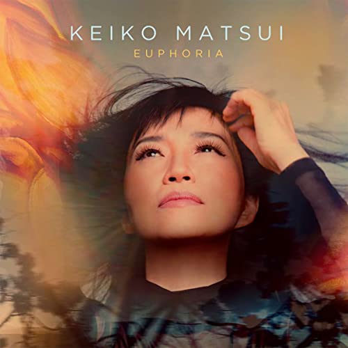Keiko Matsui album cover, “Euphoria,” featuring a portrait of the artist.