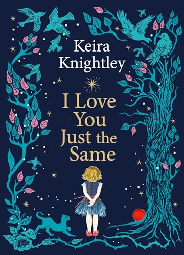 Book cover: illustrated tree, child with cat, and title "I Love You Just the Same.