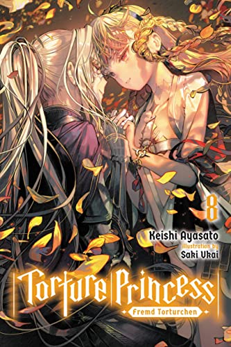 Novel cover with two anime-style characters and falling golden leaves.