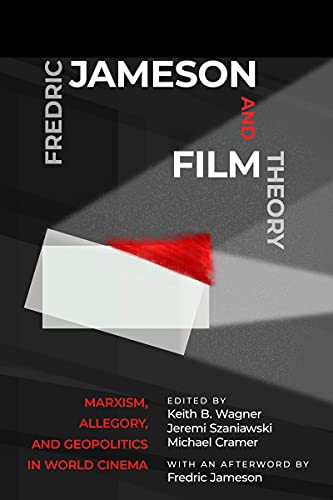 Book cover: "Fredric Jameson and Film Theory: Marxism" with abstract design.