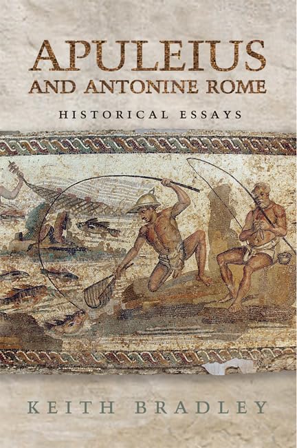 Book cover: "Apuleius and Antonine Rome" with a Roman mosaic image.
