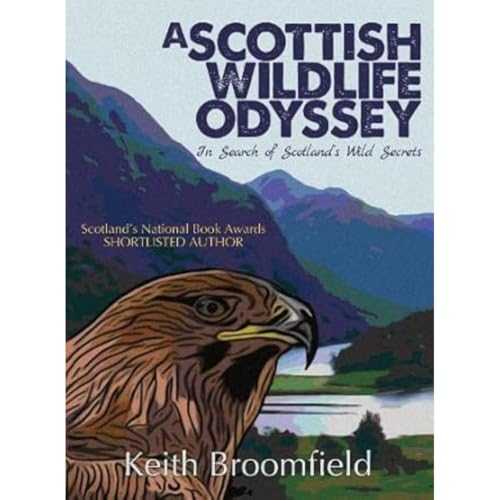 Book cover featuring a golden eagle and Scottish mountain landscape.