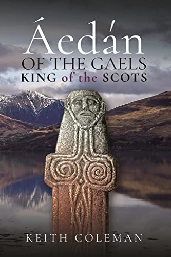 Book cover featuring a weathered stone carving against a mountain backdrop.