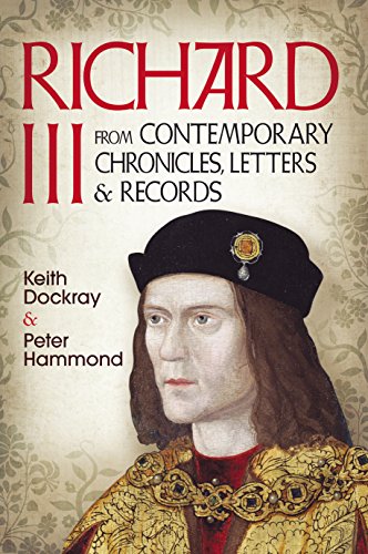 Book cover featuring a portrait of King Richard III in regal attire.