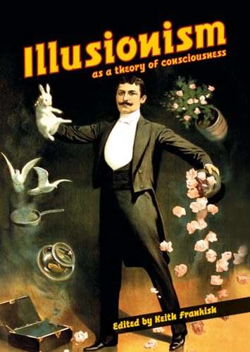 Book cover featuring a magician performing tricks with a rabbit, doves, and flowers.