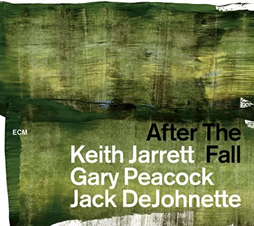 CD cover for Keith Jarrett Trio’s “After The Fall” with abstract green art.
