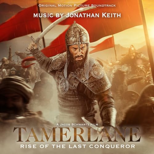 CD cover for "Tamerlane" soundtrack featuring a warrior in armor.