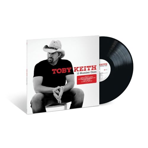 Vinyl record with Keith and Toby's names and album title on the cover sleeve.