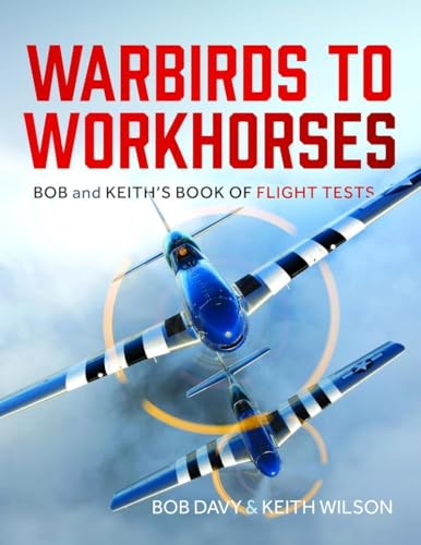 Book cover with airplanes, two men, and technical flight test data on background.