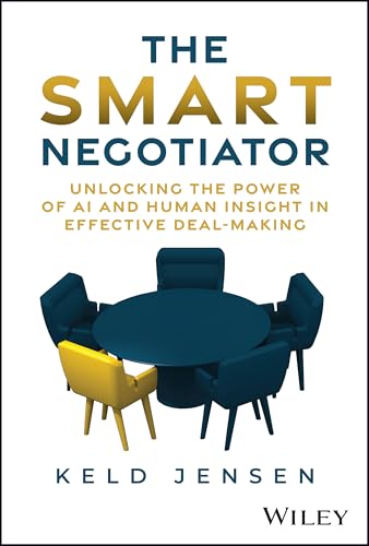 Book cover: "The Smart Negotiator" with image of a meeting table.