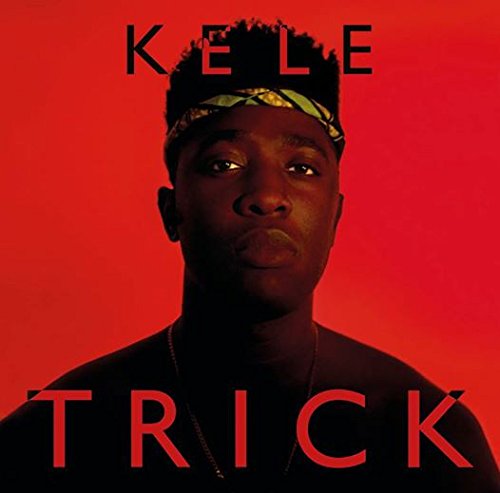 Album cover with a man wearing a bandana against a red background.