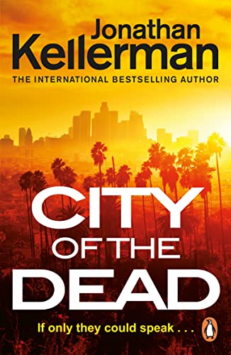 Book cover: "City of the Dead" by Jonathan Kellerman, with a city skyline.