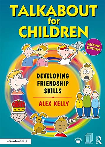 Book cover: "Talkabout for Children 3" with cartoon children and colorful rings.