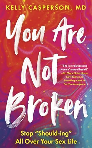Book cover: “You Are Not Broken” with colorful, abstract background.