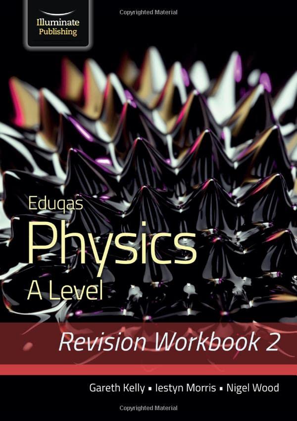 Eduqas Physics A Level Revision Workbook 2 cover with abstract wave design.