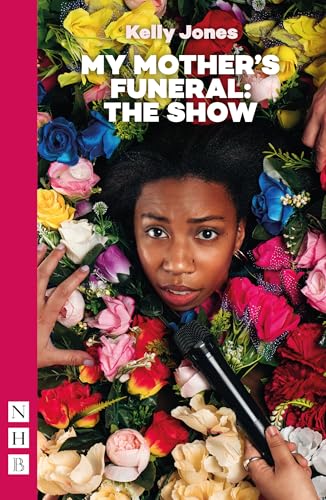 Book cover featuring a Black woman surrounded by colorful flowers, holding a microphone.