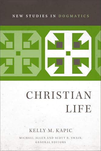 Book cover: "Christian Life" with a green Celtic cross design.