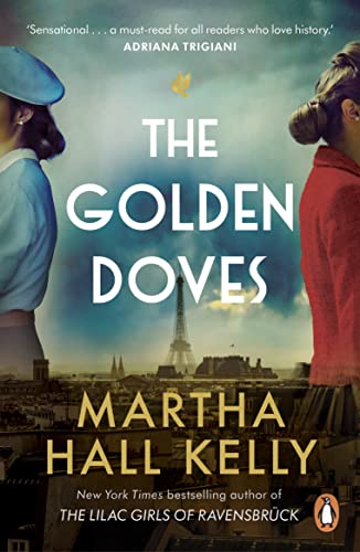 Book cover with two women’s backs and a blurred Paris skyline.